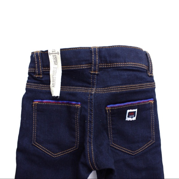 Ikks Baby Dark Wash Jeans 12 Months - Picture 5 of 8